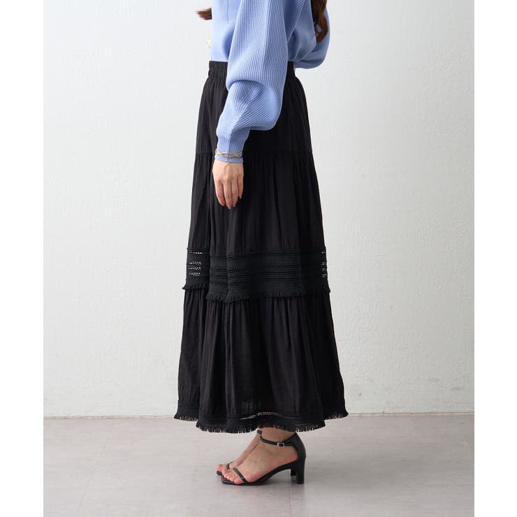 ティアードスカート | RMAF　NICE CLAUP / OLIVE des OLIVE | 詳細画像27 