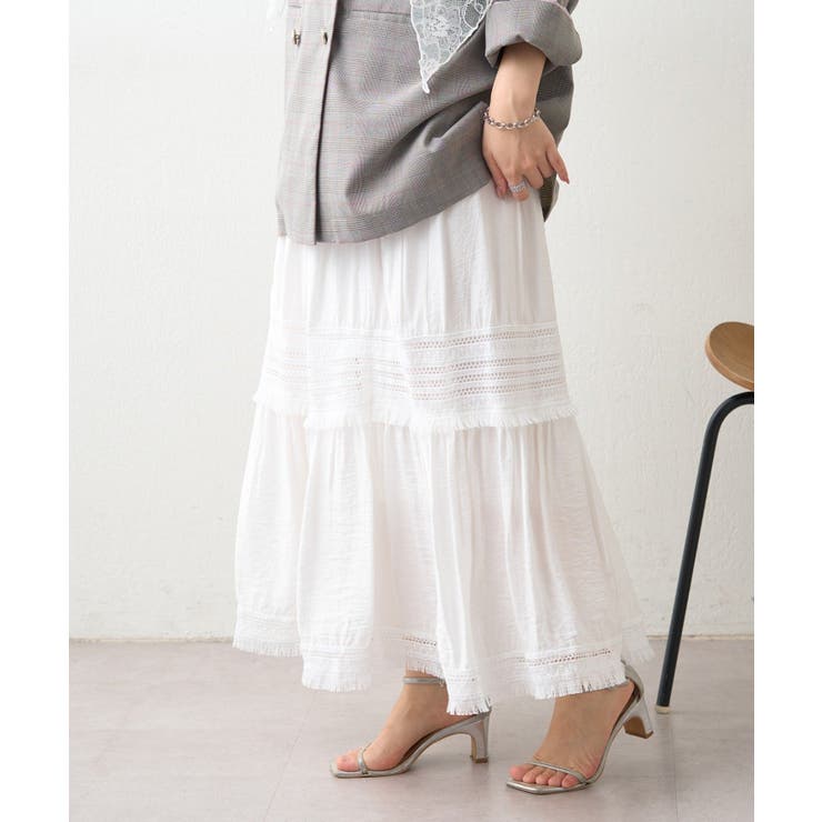 オフ | ティアードスカート | RMAF　NICE CLAUP / OLIVE des OLIVE