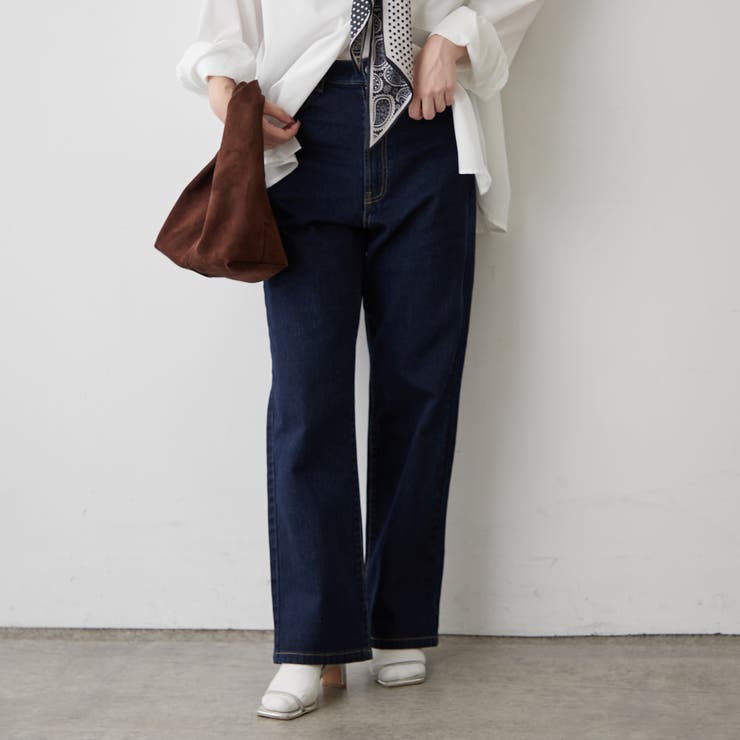 デニムストレートパンツ | RMAF　NICE CLAUP / OLIVE des OLIVE | 詳細画像6 