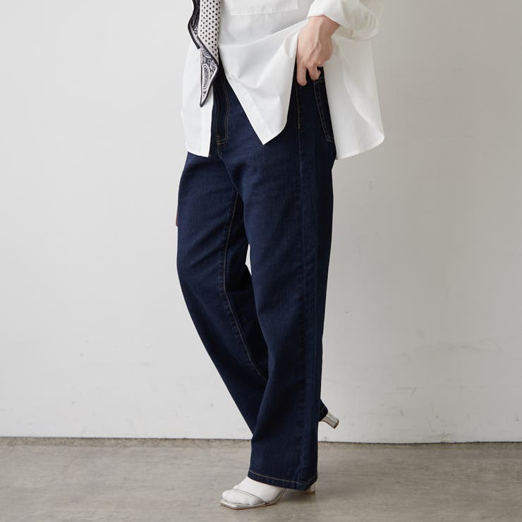 デニムストレートパンツ | RMAF　NICE CLAUP / OLIVE des OLIVE | 詳細画像9 