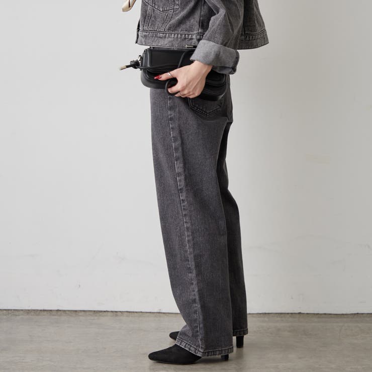 デニムストレートパンツ | RMAF　NICE CLAUP / OLIVE des OLIVE | 詳細画像13 