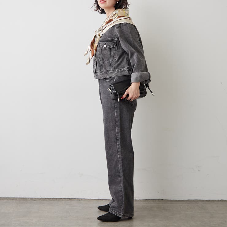 デニムストレートパンツ | RMAF　NICE CLAUP / OLIVE des OLIVE | 詳細画像17 