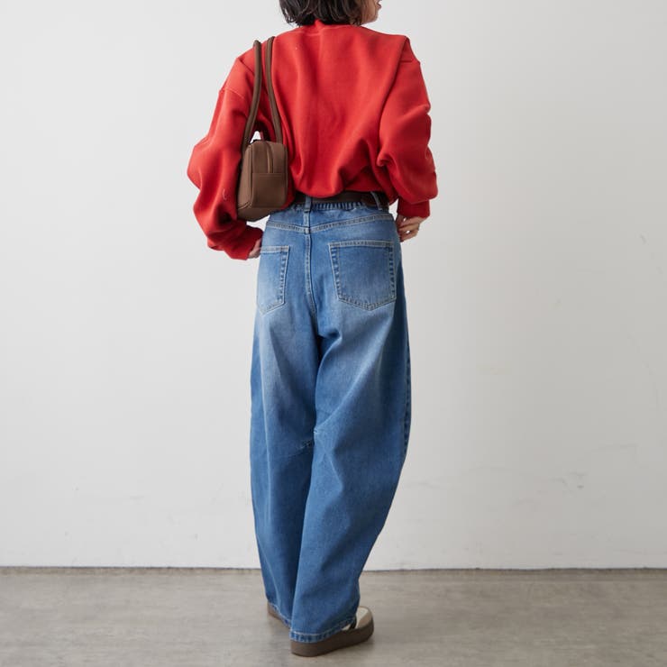 デニムカーブラインパンツ | RMAF　NICE CLAUP / OLIVE des OLIVE | 詳細画像16 