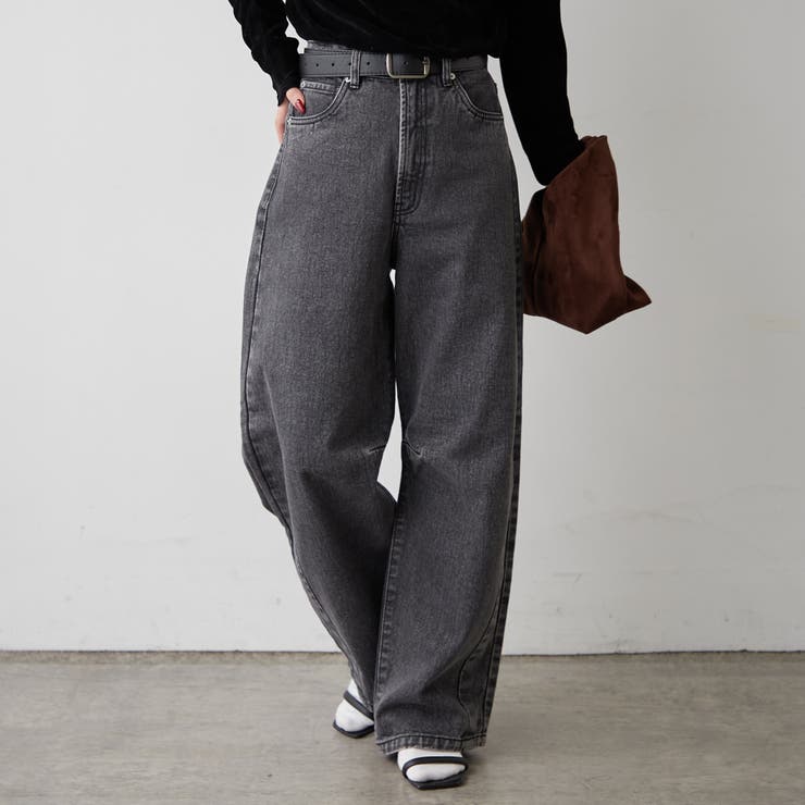 デニムカーブラインパンツ | RMAF　NICE CLAUP / OLIVE des OLIVE | 詳細画像17 