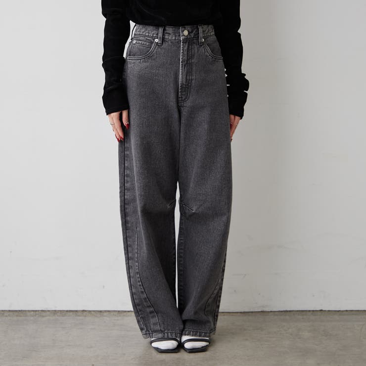 デニムカーブラインパンツ | RMAF　NICE CLAUP / OLIVE des OLIVE | 詳細画像24 