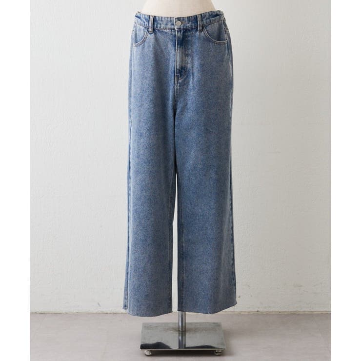 デニムリメイクライクワイドパンツ | RMAF　NICE CLAUP / OLIVE des OLIVE | 詳細画像17 