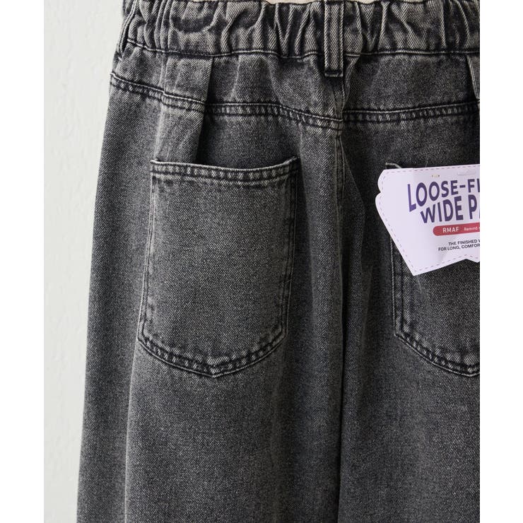 デニムリメイクライクワイドパンツ | RMAF　NICE CLAUP / OLIVE des OLIVE | 詳細画像23 