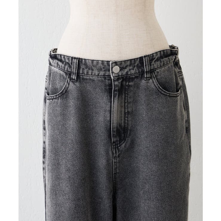 デニムリメイクライクワイドパンツ | RMAF　NICE CLAUP / OLIVE des OLIVE | 詳細画像25 