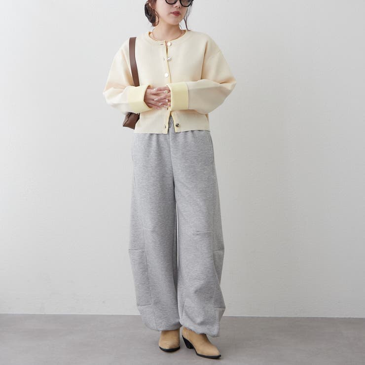 リラックスカーブパンツ | RMAF　NICE CLAUP / OLIVE des OLIVE | 詳細画像7 