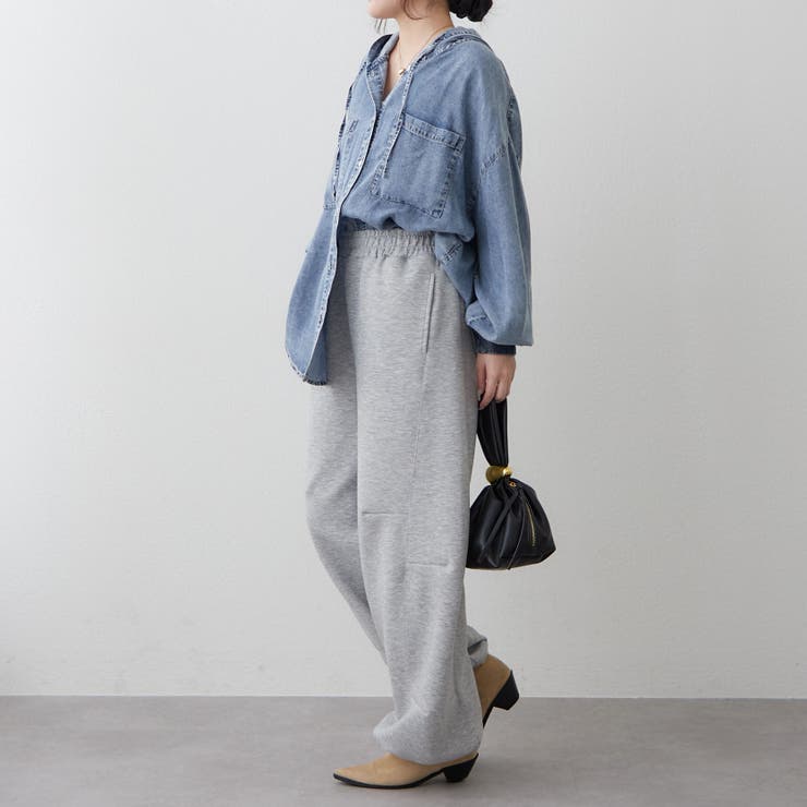 リラックスカーブパンツ | RMAF　NICE CLAUP / OLIVE des OLIVE | 詳細画像11 