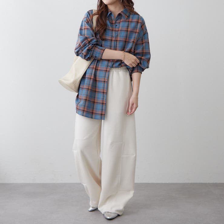 リラックスカーブパンツ | RMAF　NICE CLAUP / OLIVE des OLIVE | 詳細画像21 