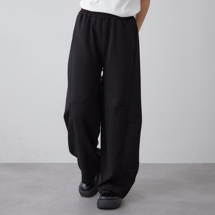 ブラック | リラックスカーブパンツ | RMAF　NICE CLAUP / OLIVE des OLIVE