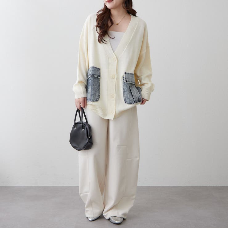 リラックスカーブパンツ | RMAF　NICE CLAUP / OLIVE des OLIVE | 詳細画像24 