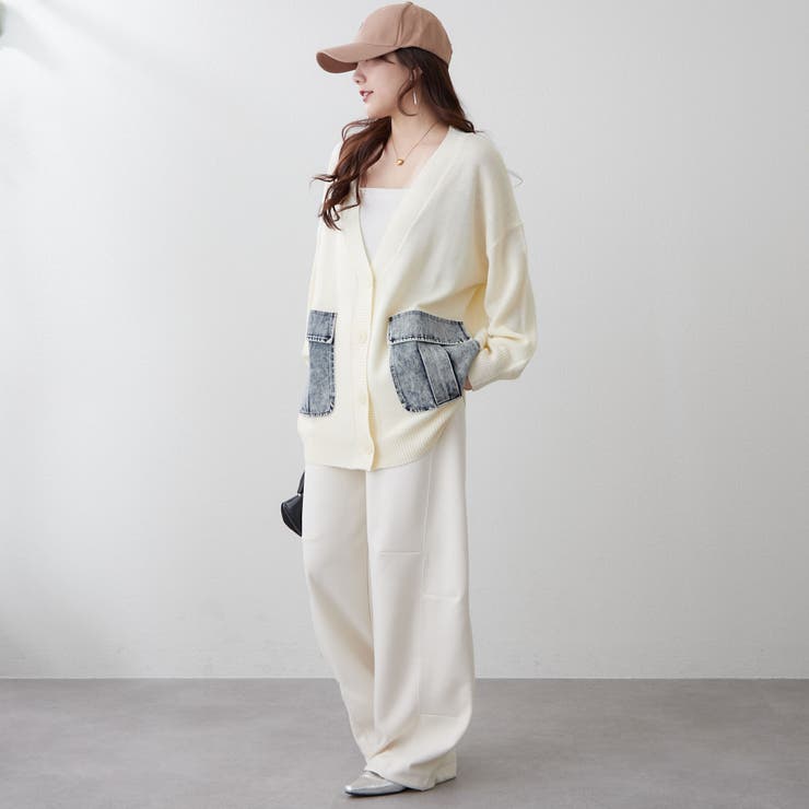 リラックスカーブパンツ | RMAF　NICE CLAUP / OLIVE des OLIVE | 詳細画像26 