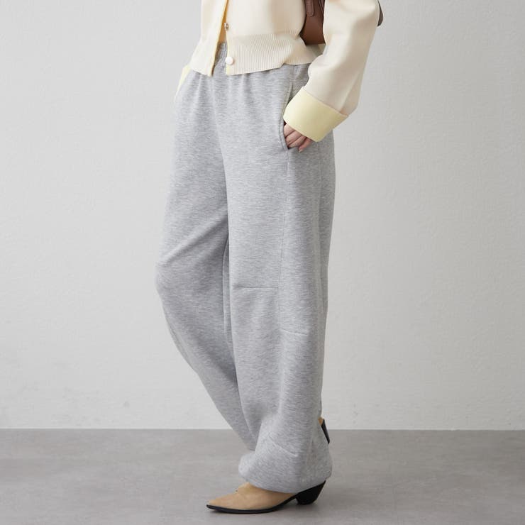 リラックスカーブパンツ | RMAF　NICE CLAUP / OLIVE des OLIVE | 詳細画像4 