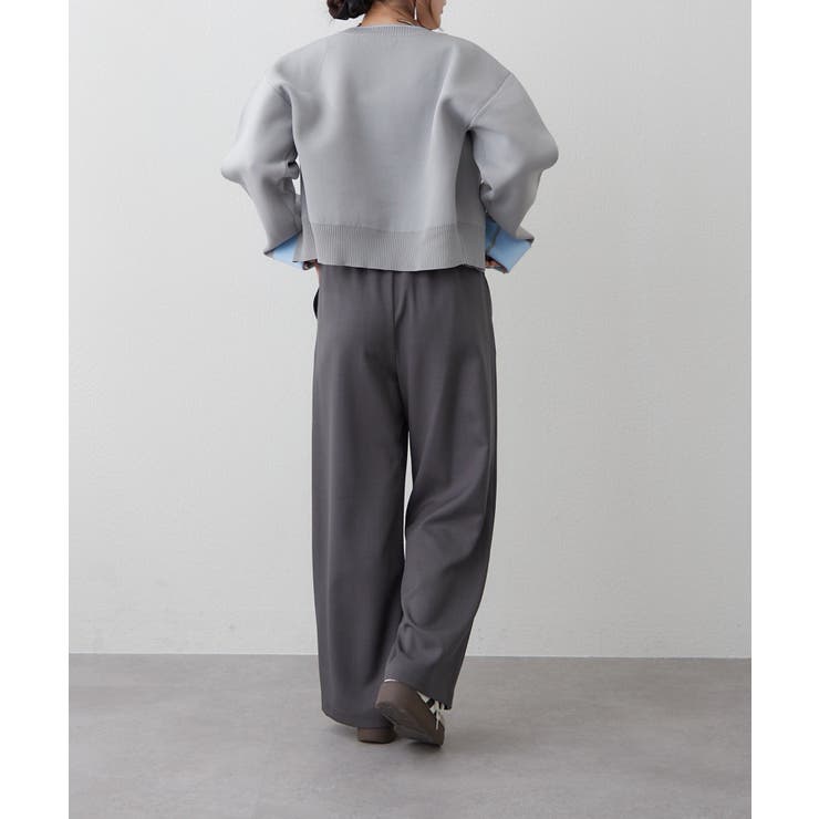 リラックスワイドパンツ | RMAF　NICE CLAUP / OLIVE des OLIVE | 詳細画像11 