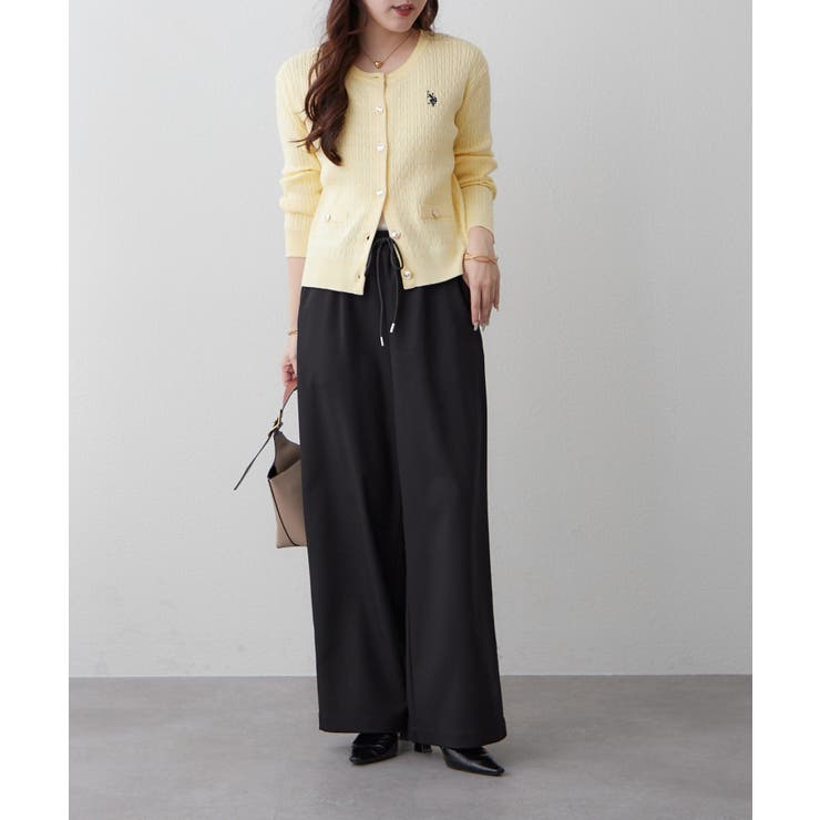 リラックスワイドパンツ | RMAF　NICE CLAUP / OLIVE des OLIVE | 詳細画像17 