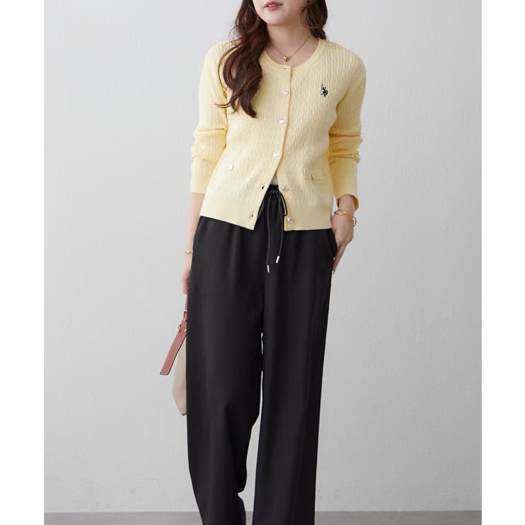 リラックスワイドパンツ | RMAF　NICE CLAUP / OLIVE des OLIVE | 詳細画像21 