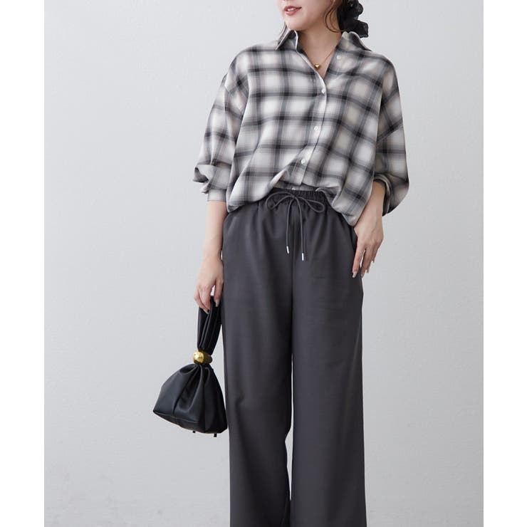 リラックスワイドパンツ | RMAF　NICE CLAUP / OLIVE des OLIVE | 詳細画像29 