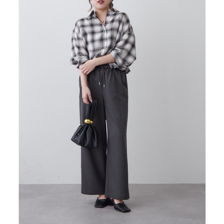 リラックスワイドパンツ | RMAF　NICE CLAUP / OLIVE des OLIVE | 詳細画像30 