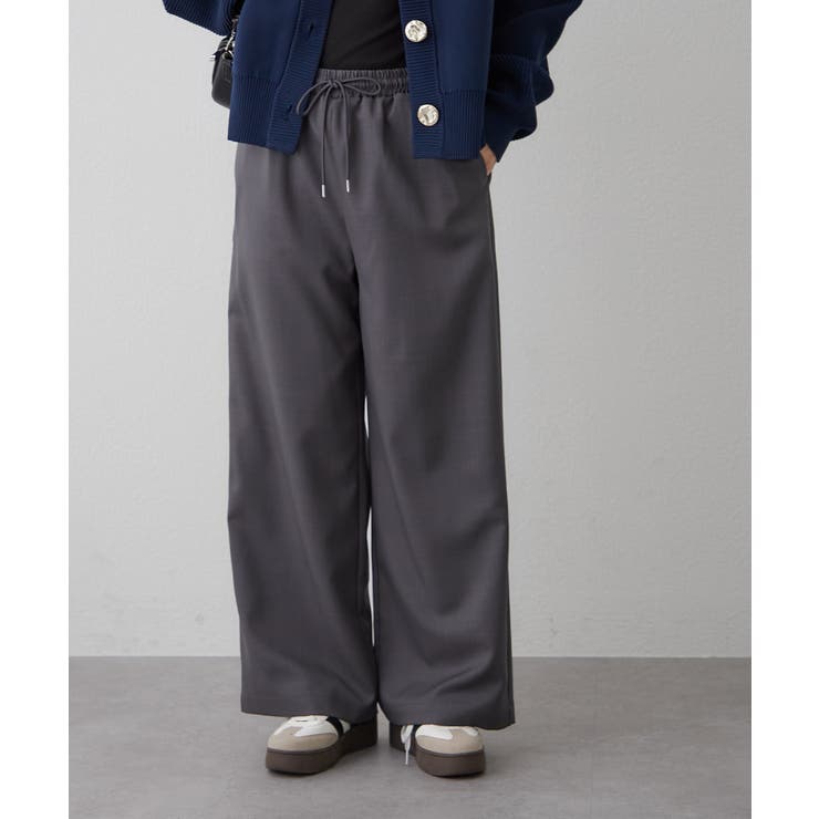 リラックスワイドパンツ | RMAF　NICE CLAUP / OLIVE des OLIVE | 詳細画像2 