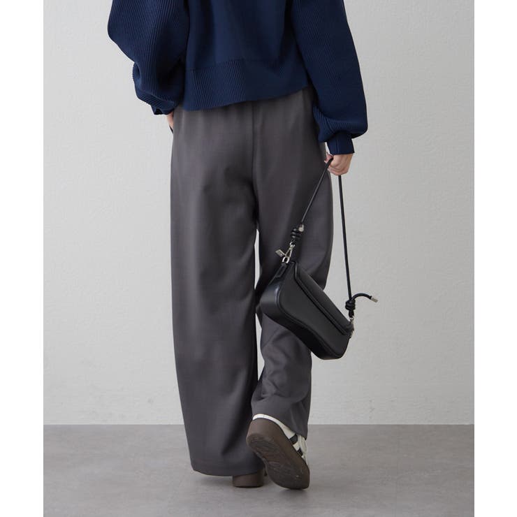 リラックスワイドパンツ | RMAF　NICE CLAUP / OLIVE des OLIVE | 詳細画像4 