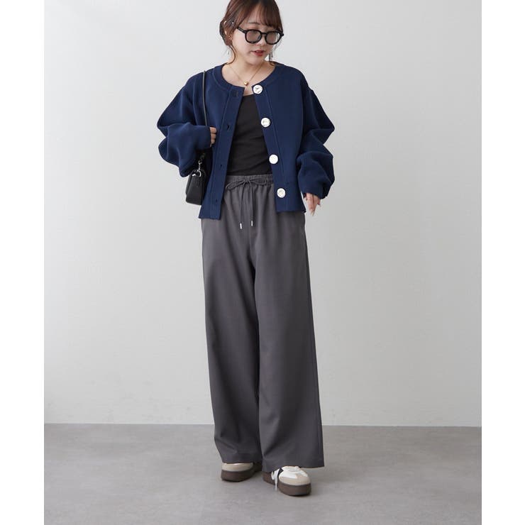 リラックスワイドパンツ | RMAF　NICE CLAUP / OLIVE des OLIVE | 詳細画像5 