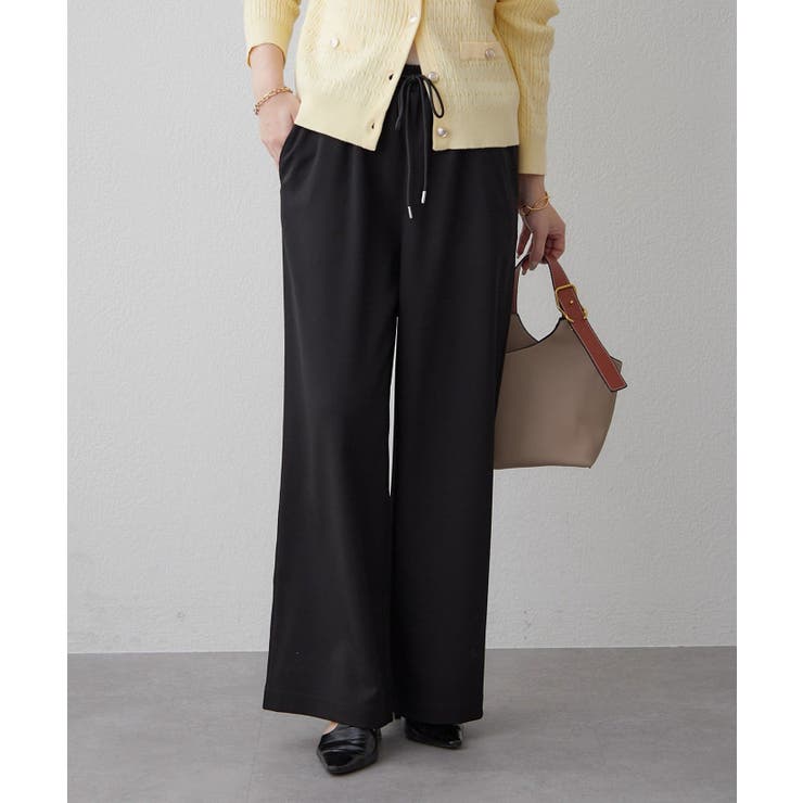 ブラック | リラックスワイドパンツ | RMAF　NICE CLAUP / OLIVE des OLIVE