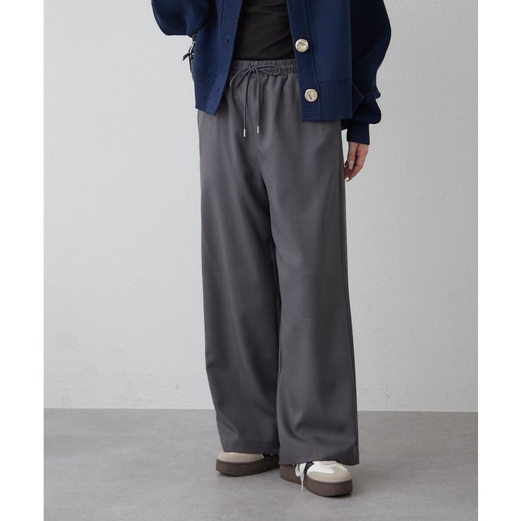 グレー | リラックスワイドパンツ | RMAF　NICE CLAUP / OLIVE des OLIVE