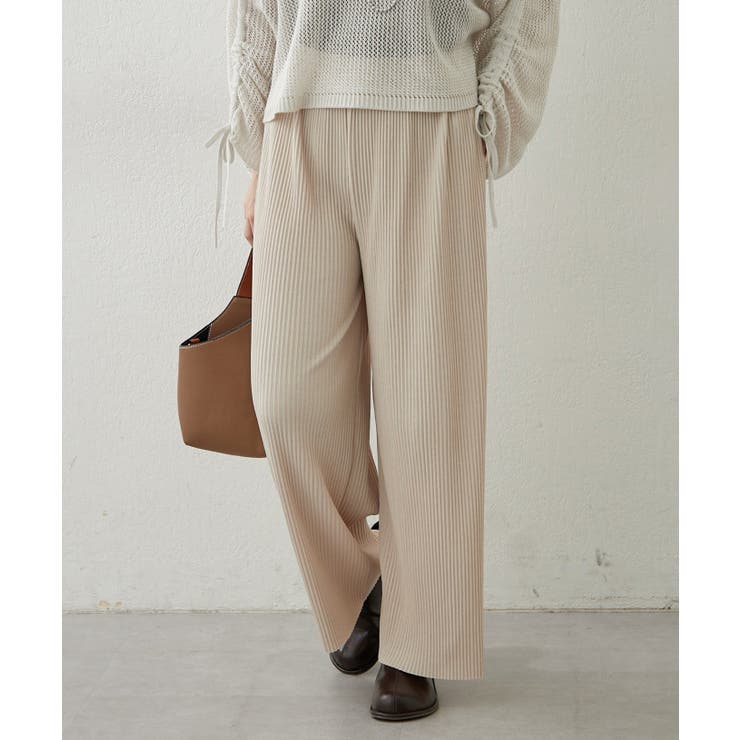 リブイージーリラックスパンツ | RMAF　NICE CLAUP / OLIVE des OLIVE | 詳細画像1 