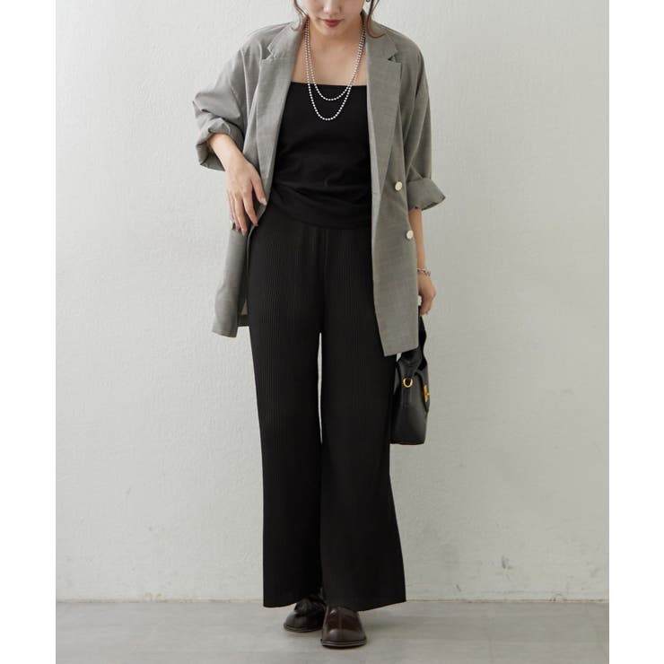 リブイージーリラックスパンツ | RMAF　NICE CLAUP / OLIVE des OLIVE | 詳細画像14 