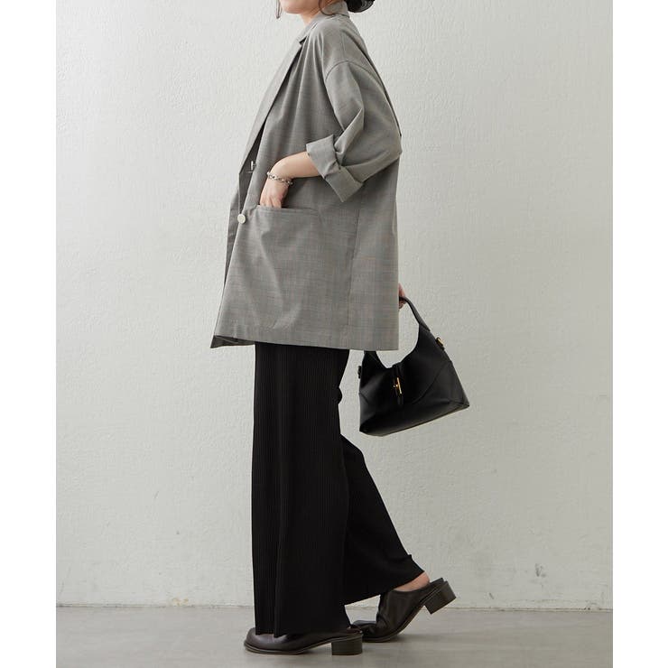 リブイージーリラックスパンツ | RMAF　NICE CLAUP / OLIVE des OLIVE | 詳細画像15 