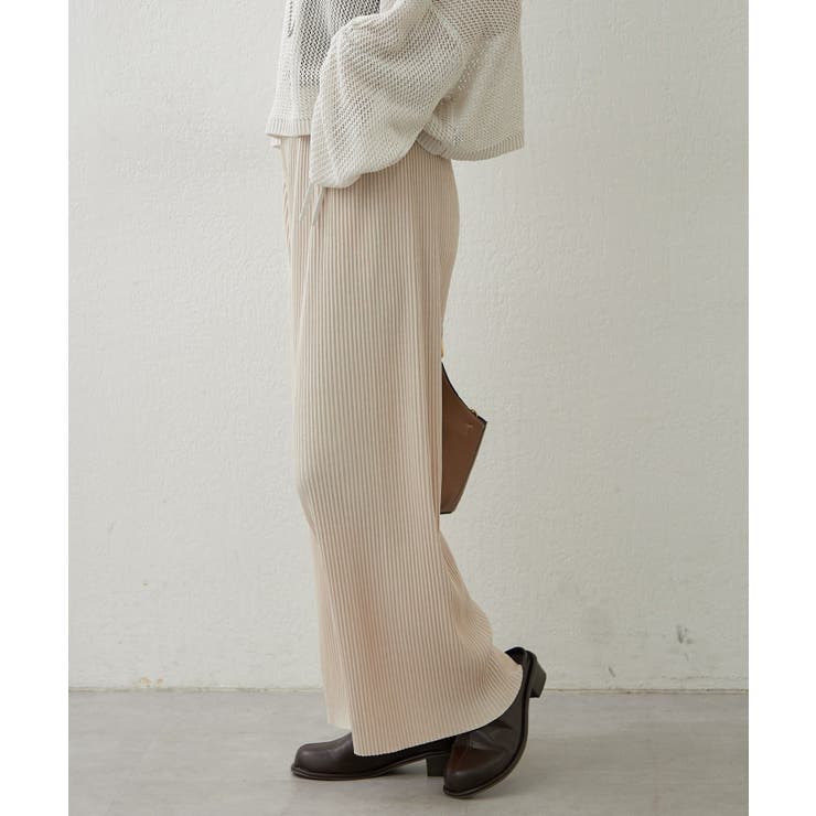 リブイージーリラックスパンツ | RMAF　NICE CLAUP / OLIVE des OLIVE | 詳細画像3 