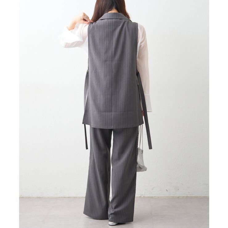 サイドレース イージーパンツ | RMAF　NICE CLAUP / OLIVE des OLIVE | 詳細画像10 