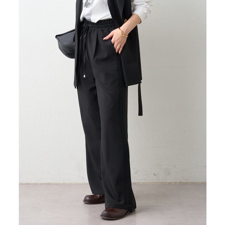 サイドレース イージーパンツ | RMAF　NICE CLAUP / OLIVE des OLIVE | 詳細画像18 