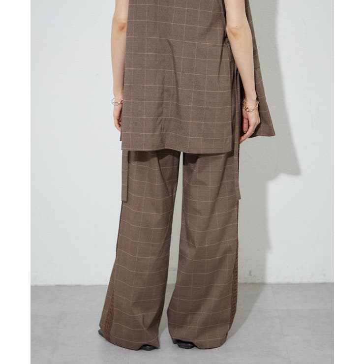 サイドレース イージーパンツ | RMAF　NICE CLAUP / OLIVE des OLIVE | 詳細画像26 