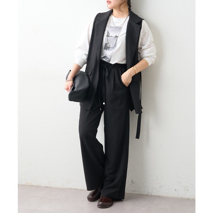 サイドレース イージーパンツ | RMAF　NICE CLAUP / OLIVE des OLIVE | 詳細画像22 