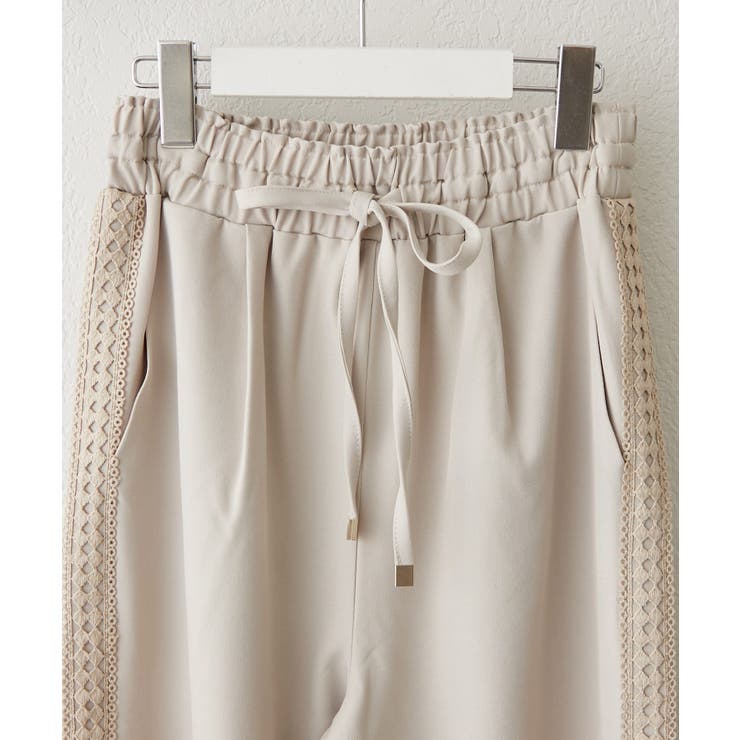 サイドレース イージーパンツ | RMAF　NICE CLAUP / OLIVE des OLIVE | 詳細画像31 