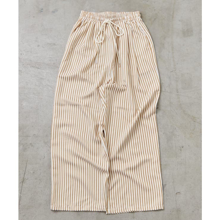 ストライプイージーパンツ | RMAF　NICE CLAUP / OLIVE des OLIVE | 詳細画像45 