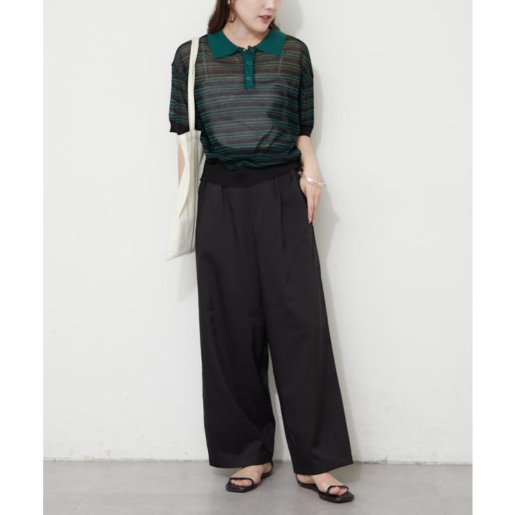 バレルレッグパンツ | RMAF　NICE CLAUP / OLIVE des OLIVE | 詳細画像7 