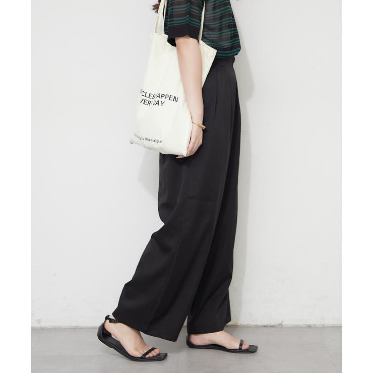 ブラック | バレルレッグパンツ | RMAF　NICE CLAUP / OLIVE des OLIVE