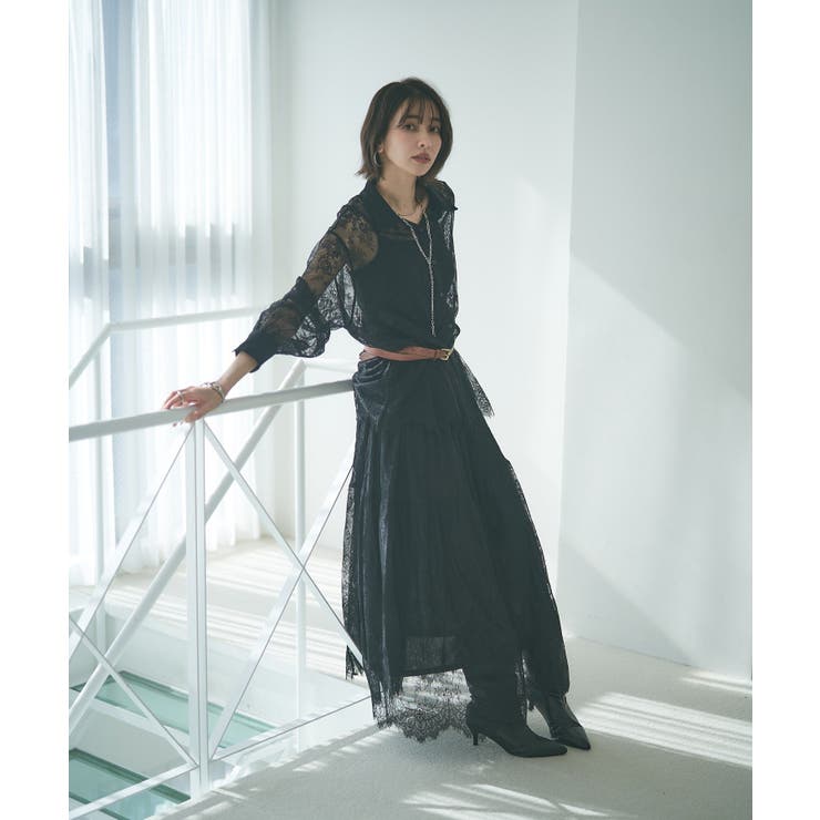 【セットアップ対応】ひげレースシャツ | RMAF　NICE CLAUP / OLIVE des OLIVE | 詳細画像16 