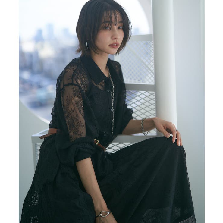 【セットアップ対応】ひげレースシャツ | RMAF　NICE CLAUP / OLIVE des OLIVE | 詳細画像19 