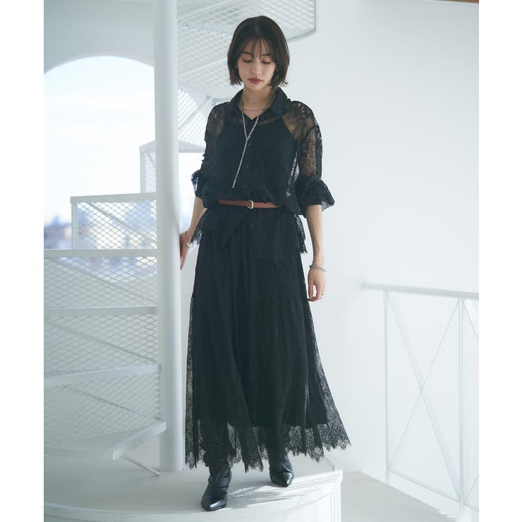 【セットアップ対応】ひげレースシャツ | RMAF　NICE CLAUP / OLIVE des OLIVE | 詳細画像21 