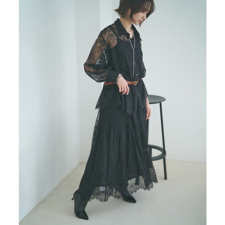 【セットアップ対応】ひげレースシャツ | RMAF　NICE CLAUP / OLIVE des OLIVE | 詳細画像27 