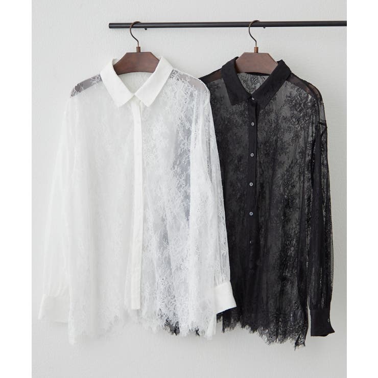 【セットアップ対応】ひげレースシャツ | RMAF　NICE CLAUP / OLIVE des OLIVE | 詳細画像29 