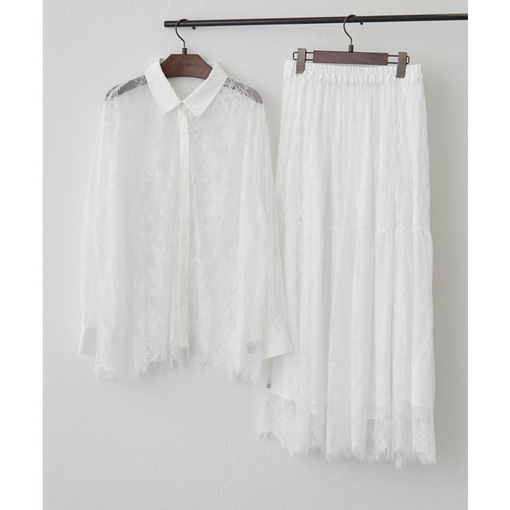 【セットアップ対応】ひげレースシャツ | RMAF　NICE CLAUP / OLIVE des OLIVE | 詳細画像31 