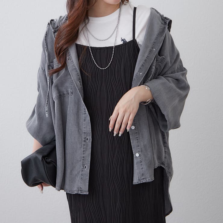 スミクロ | デニムパーカーシャツ | RMAF　NICE CLAUP / OLIVE des OLIVE