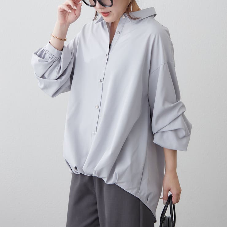 段々袖タケノコタックブラウス | RMAF　NICE CLAUP / OLIVE des OLIVE | 詳細画像9 