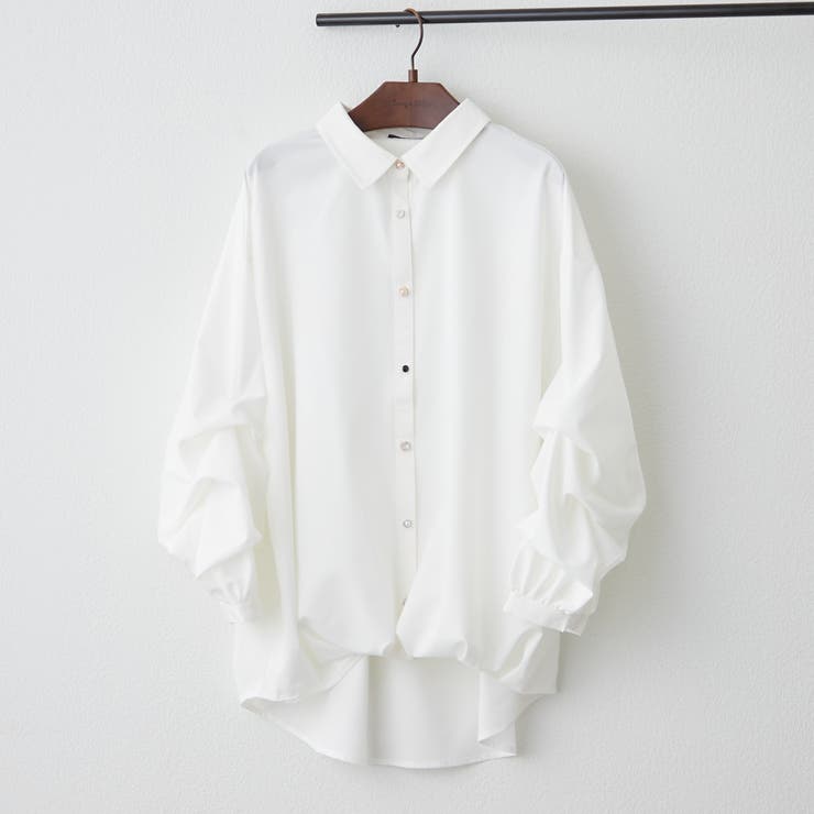 オフ | 段々袖タケノコタックブラウス | RMAF　NICE CLAUP / OLIVE des OLIVE